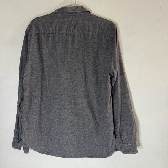 Theory Irving Maxson Button Down Long Sleeve 100% Brushed Cotton Flannel - Picture 2 of 6